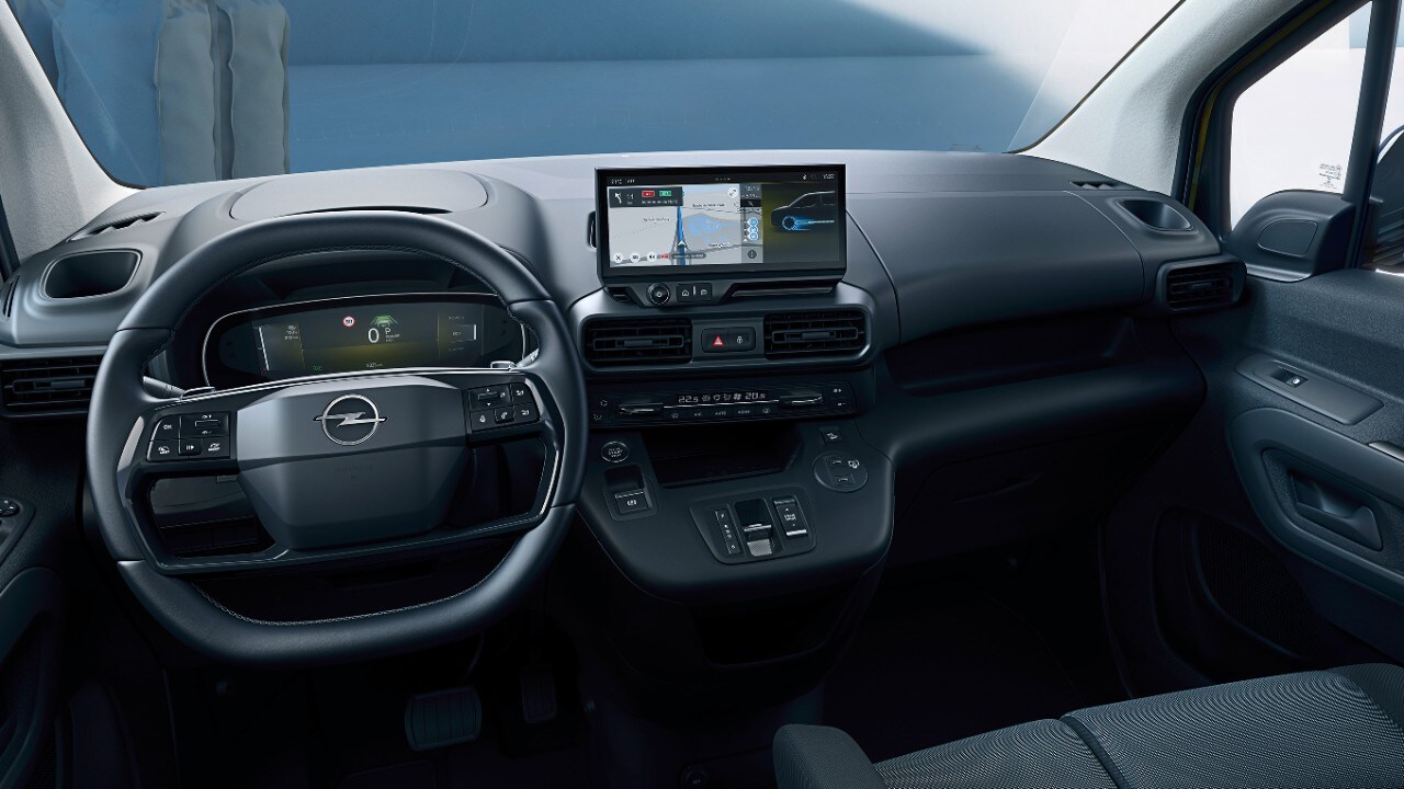 Het interieur van de nieuwe Combo Electric